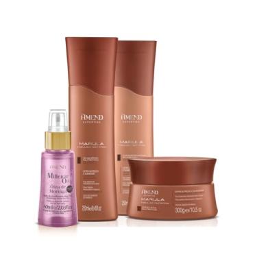 Imagem de Amend Expertise Marula Fabulous Shampoo 250ml + Condicionador 250ml + Mascara 300ml + Millenar Oil Moringa 60ml