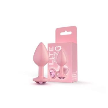 Imagem de Plug Anal Com Pedra Tamanho P Plug Iniciante Anatômico Higiênico Estímulo Visual 271