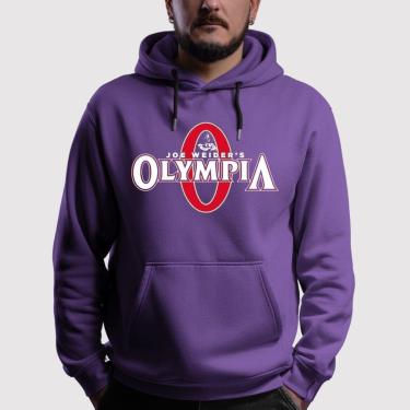 Imagem de Moletom Canguru Com Capuz Mr Olympia Blusa Flanelada-Masculino