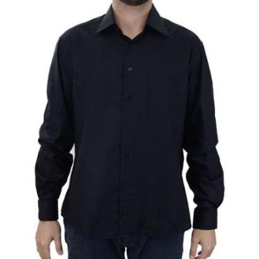 Imagem de Camisa Masculina Dudalina ML Comfort Preta - 530105-Feminino