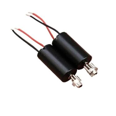 Imagem de 1 peça Preto Coreless 612 Arranque Eletrônico DC 12V 45000RPM Alta Velocidade NdFeB Ímã Forte DIY Hobby Toy Model Acessórios 6 * 12 mm