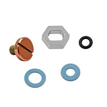 Imagem de Kit de substituição 34-7 de agulhas e acessórios de assento para kit de ferragens de agulha e assento Holley 34-7, parafuso de trava e gaxeta, assento de válvula de combustível (1)