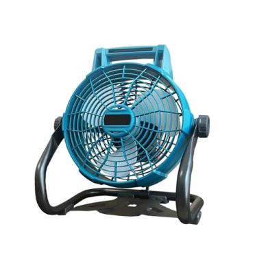 Imagem de Ventilador de chão industrial Ventilador portátil de 23 cm Ventilador industrial de montagem em ferro 360 graus ajustáveis Ventiladores de verão Ventilador resistente