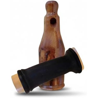 Imagem de Apito Rola modelo 21 + Apito De Madeira Aracuã com Fole