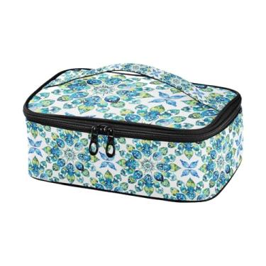Imagem de GUIJI Lancheira térmica com padrões étnicos brilhantes, à prova de vazamentos, lancheira para mulheres e homens, lancheira portátil para trabalho, piquenique, viagens