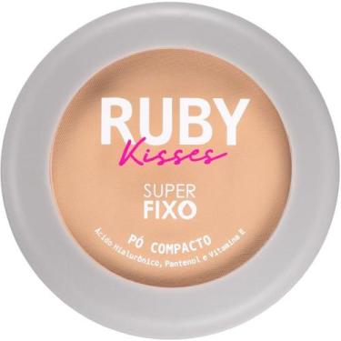 Imagem de Pó Compacto Ruby Kisses Super Fixo Cor 130 9g