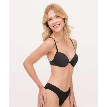 Imagem de Sutiã Push Up Básico Com Bojo Marisa-30015, Preto, 44