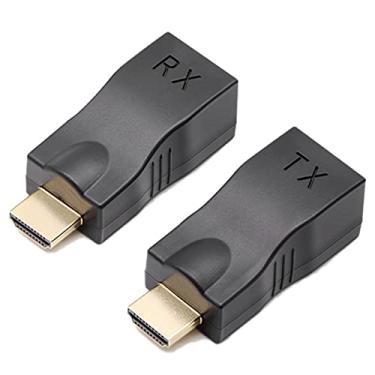 Imagem de Naroote Interface Multimídia HD de Alto Desempenho para Conversor de Cabo de Rede RJ45 Extender 1080P para Grande Centro de Exibição de Conferências