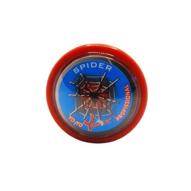 Imagem de Yoyo York Profissional Spider Aranha Ioiô + 3 Cordas Extras (Vermelho)
