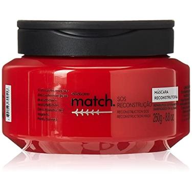 Imagem de O BOTICARIO MATCH MASCARA CAPILAR SOS RECONSTRUCAO 250g