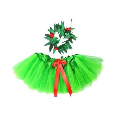 Imagem de Vestido De Princesa Tutu Para Meninas Fantasia De Halloween E Natal Co