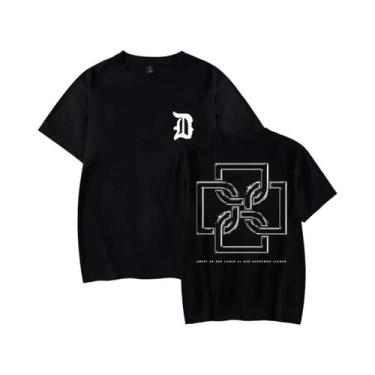 Imagem de Camiseta Masculina De Verão Com Estampa De Papai Noel, Manga Curta, Al