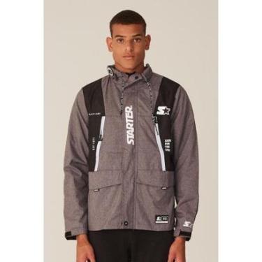 Imagem de Jaqueta Starter Corta Vento Aberta Masculino-Masculino
