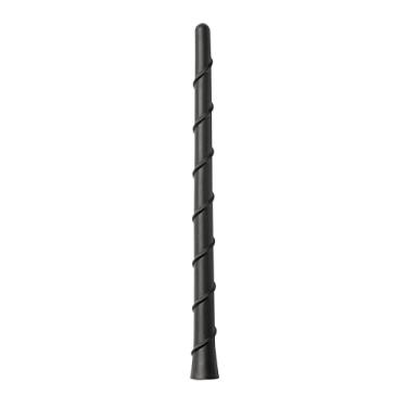 Imagem de Antena compatível com GMC Sierra 1500 (2006-2026) antena de borracha curta de 20 cm - à prova de lavagem de carros - recepção premium - bobina interna de cobre