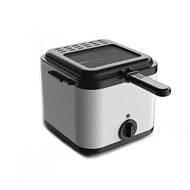 Imagem de Fritadeira, Máquina de Batatas Fritas, Fritadeira Doméstica, Mini Fritadeira Multifuncional, Barra de Massa Frita Frango Assado, 2,5 L