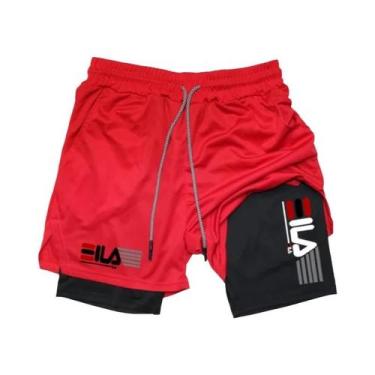 Imagem de Shorts De Corrida Masculinos De Secagem Rápida E Respirável, Compressã