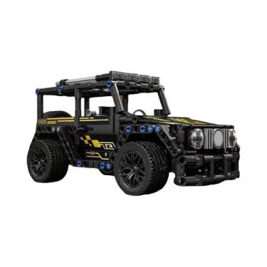 Imagem de Blocos De Montar Carro Preto 1630 Peças Presente Para Aniversário Nata