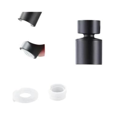 Imagem de Modo Duplo 360 graus Bico Aerador Rotativo De Metal Para Torneira De C