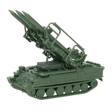 Imagem de menolana Kit para montar modelo de tanque, decoração para mesa de areia, escala 1/72, hobby, artesanato, brinquedos educativos, quebra-cabeças de veículos, Verde