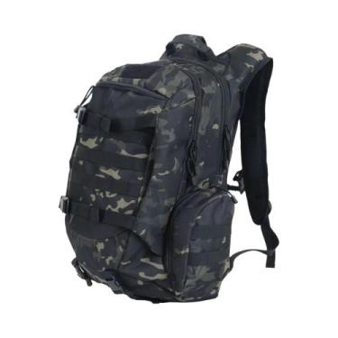 Imagem de Mochila Tática Grande De 45L Impermeável Para Pesca, Caça, Camping E C