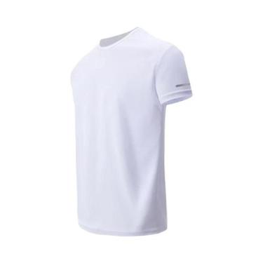 Imagem de Camisetas Masculinas De Secagem Rápida Com Gradiente, Pacote Com 4 Peç