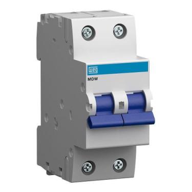 Imagem de Minidisjuntor Bipolar 63a Mdw-c63-2 Curva C Weg