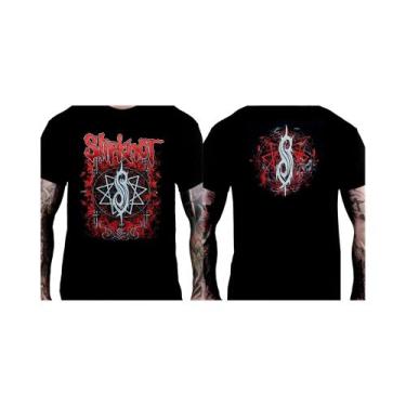 Imagem de Camiseta Vintage Unissex Slipknot De Manga Curta Em Algodão, Marca De 
