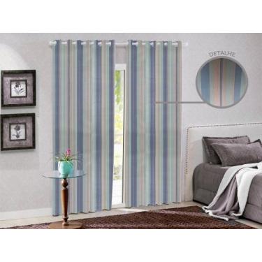 Imagem de Cortina Blackout PVC(Plástico) Estampada Nova Coleção 4 x 2,8 m  Admir