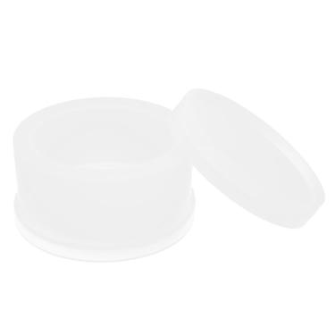 Imagem de Molde redondo de resina com tampa de silicone macio DIY ferramenta de armazenamento de joias para artesanato