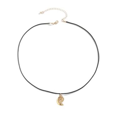 Imagem de TINCOLIA Colar gargantilha com pingente de estrela do mar punk exagerado feminino boho imitação de pérola joias joias joias