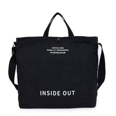 Imagem de Bolsa de mão grossa de grande capacidade – Bolsa de qualidade, elegante e multifuncional para viagens e viagens diárias, Preto