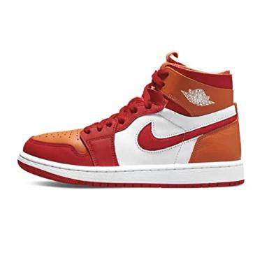 Imagem de Women's Jordan 1 Zoom Air CMFT Fire Red/Fire Red-Hot Curry (CT0979 603) - 5.5