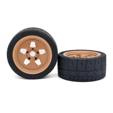 Imagem de MYHWDRNU Peças de carro RC compatíveis com ARRMA for ZD for Racing 1/7 RC Car Upgrade Parts 2pcs Or 4pcs 109mm RC Pneus Roda 17mm Hex Hub 8585 Pneu (2 peças)