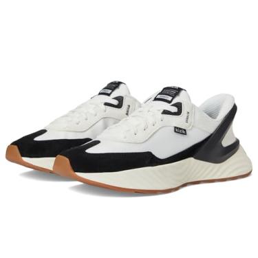 Imagem de Kizik Tênis masculino Monaco Hands-Free, Branco/preto, 44