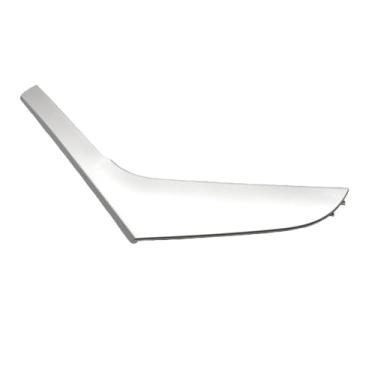 Imagem de Compatível com vw golf 6 gti mk6 2009 2010 2011 2012 2013 2014 acessórios interiores do carro maçaneta da porta capa painel guarnição substituição(Silver Right)