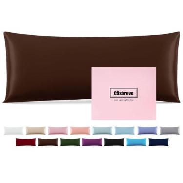 Imagem de Capa de almofada corporal de seda, fronha Casbrove Mulberry Silk