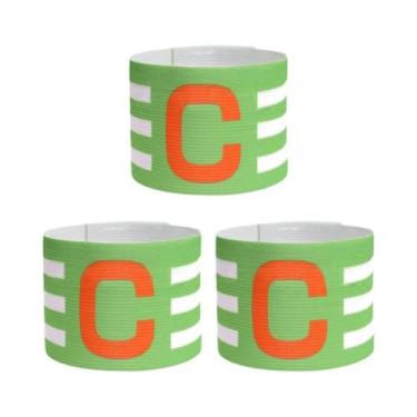 Imagem de Braçadeira De Capitão De Futebol Ajustável Para Crianças E Adultos, Pr