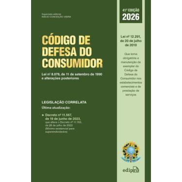 Imagem de Livro - Código de Defesa do Consumidor 2026: Lei nº 8.078, de 11 de se