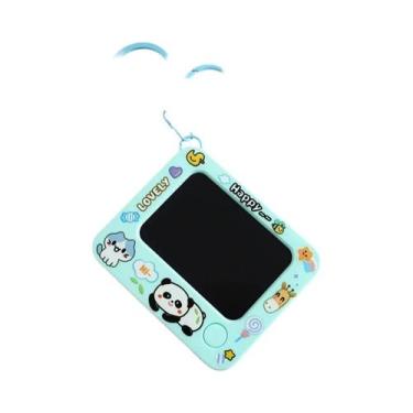 Imagem de Mini Chaveiro De Quadro De Grafite Azul Rosa Amarelo Para Pintura DIY,