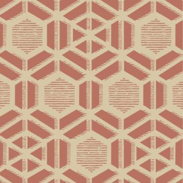 Imagem de Papel de Parede Capri Geométrico Dourado 190512606