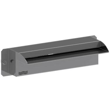 Imagem de Cascata Pratic Naburi 40cm De Embutir Na Parede Com Acabamento Em Aço Inox 304 Para Piscinas - Sodramar