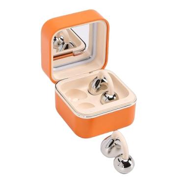 Imagem de Qinlorgo Fones de Ouvido Com Clipe, Fones de Ouvido Sem Fio 6.0 Com Espelho e Estojo de Carregamento Com Luz LED, Design de Gancho de Macio para Maquiagem Feminina e Selfie