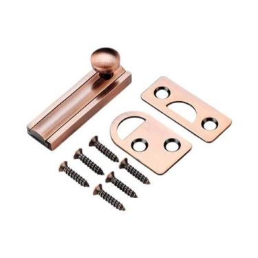 Imagem de Fechadura Universal Deslizante De Quatro Cores Em Cobre Para Portas - 