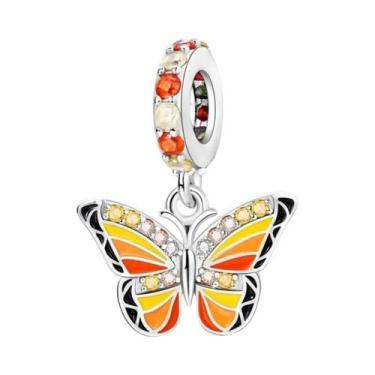 Imagem de Pulseira Feminina De Prata Esterlina 925 Com Pingente De Coração E Con