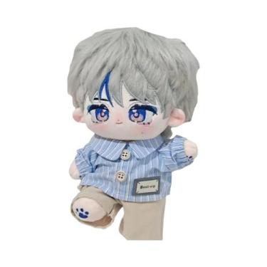 Imagem de Macacão De Algodão Para Bonecas De 20cm, Roupas Adoráveis Para Bonecas