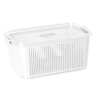 Imagem de Pote Hermetico Slim Multiuso para Geladeira 4470ml - Frutas, Verduras,