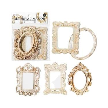 Imagem de Cartolina Em Relevo Estilo Retrô, 10 Folhas/Conjunto Para Modelagem Ar