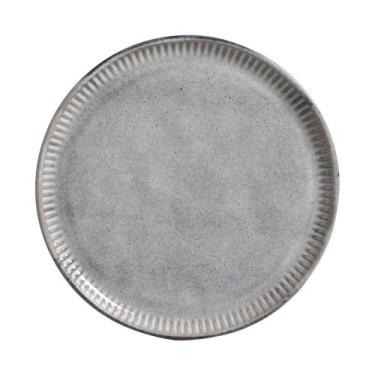 Imagem de Conjunto com 6 Pratos de Sobremesa Linhas Dust Ø21,5cm - Porto Brasil 