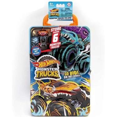 Imagem de Hot wheels - maleta monster truck - FUN