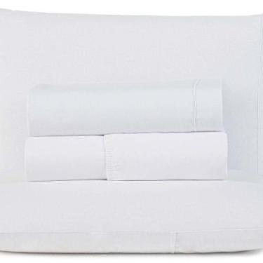 Imagem de Jogo De Cama Top Line Casal King 4 Peças 180 Fios 100% Poliéster - Bra